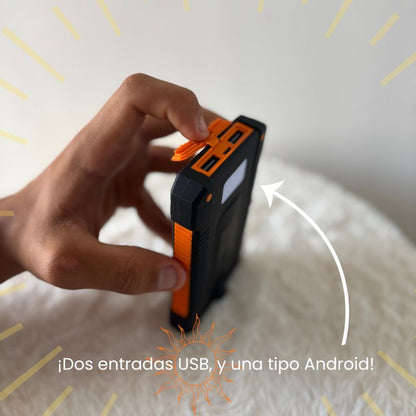 Batería portátil solar 10000mAh